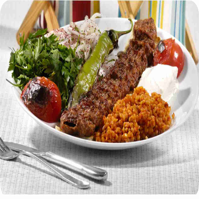 ACILI KIYMA KEBABI /MINCED MEAT KEBAB