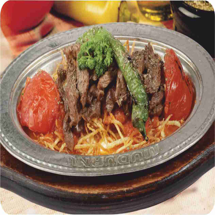 ÇÖKERTME / BEEF WITH MATCHES POTATOES