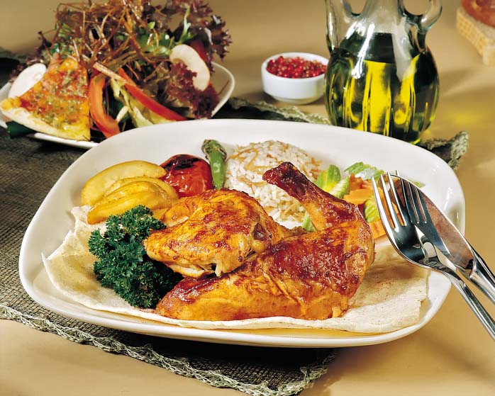 PİLİÇ YARIM ÇEVİRME