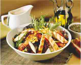 SICAK TAVUK SALATASI / WARM CHICKEN SALAD